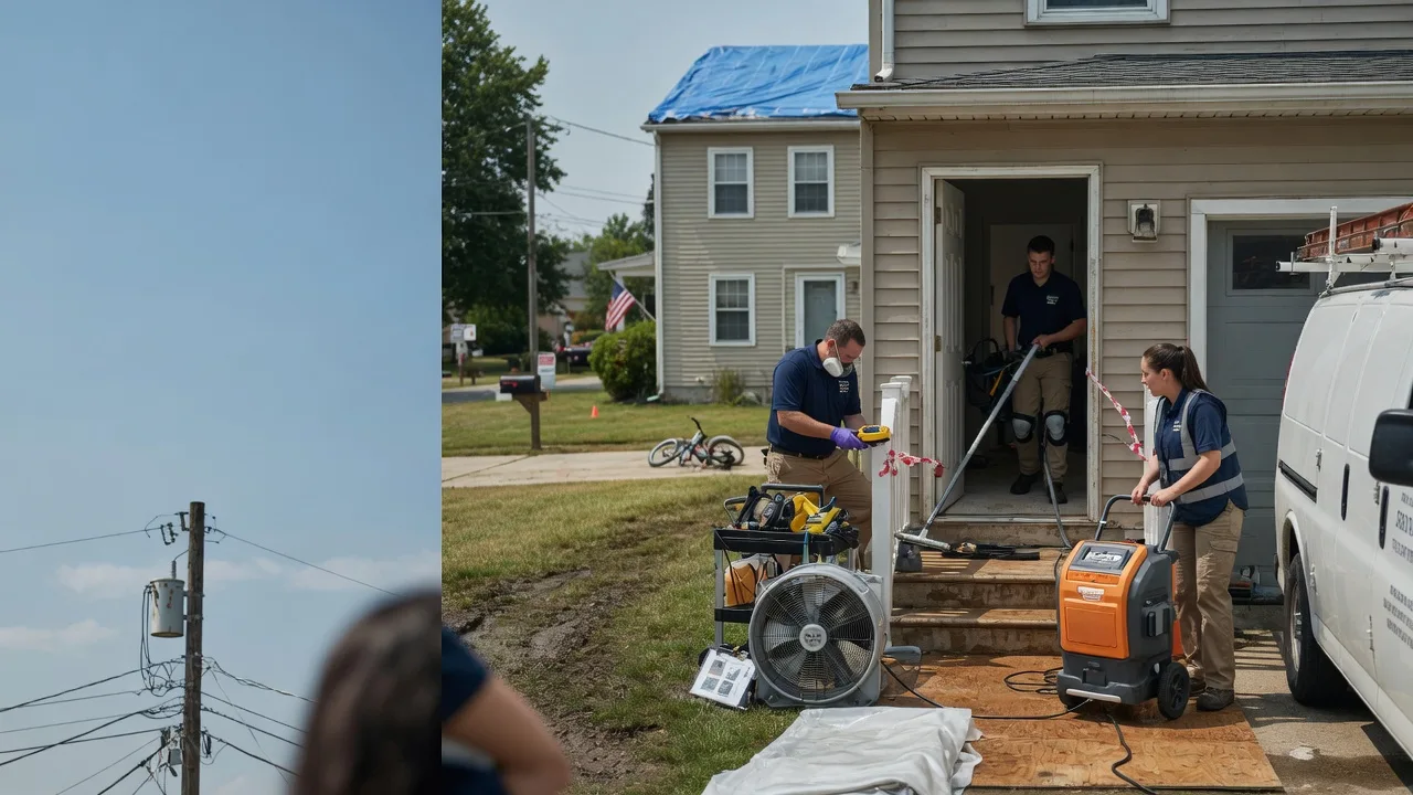 Water Damage Repair in Curtis, MI near me